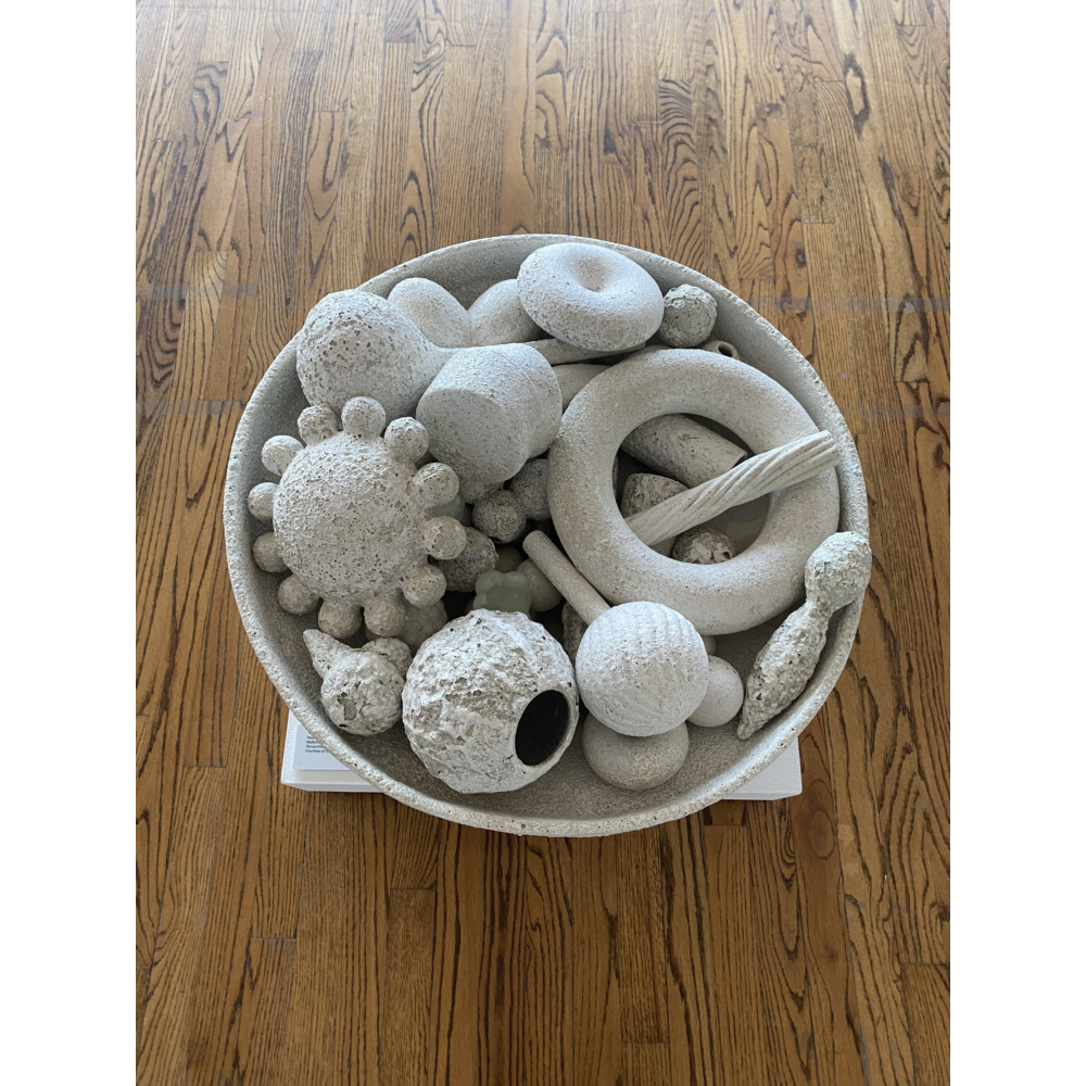 Tony Marsh 
Radiance and Abundance, 2012 
Terracotta, glaze, multiple firings