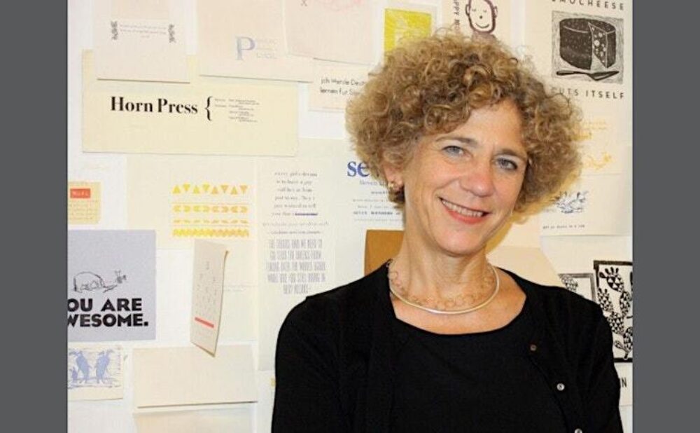 photo of artist Johanna Drucker